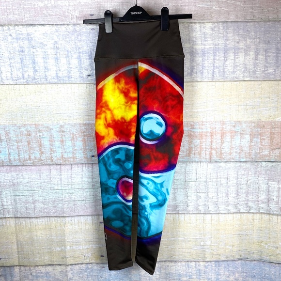 Downward Dog Miami Pants - Downward Dog Miami Ying and Yang Yoga Leggings P3